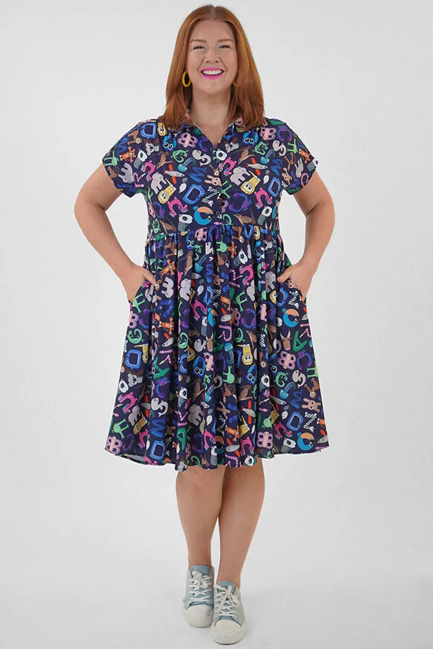 Frankie Alpha Animals Dress