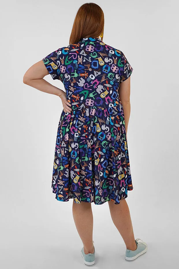 Frankie Alpha Animals Dress