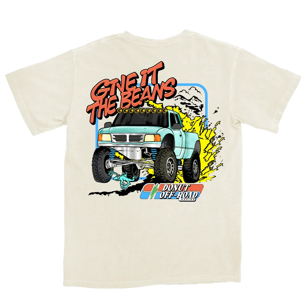 Give It The Beans Baja T-Shirt - Natural