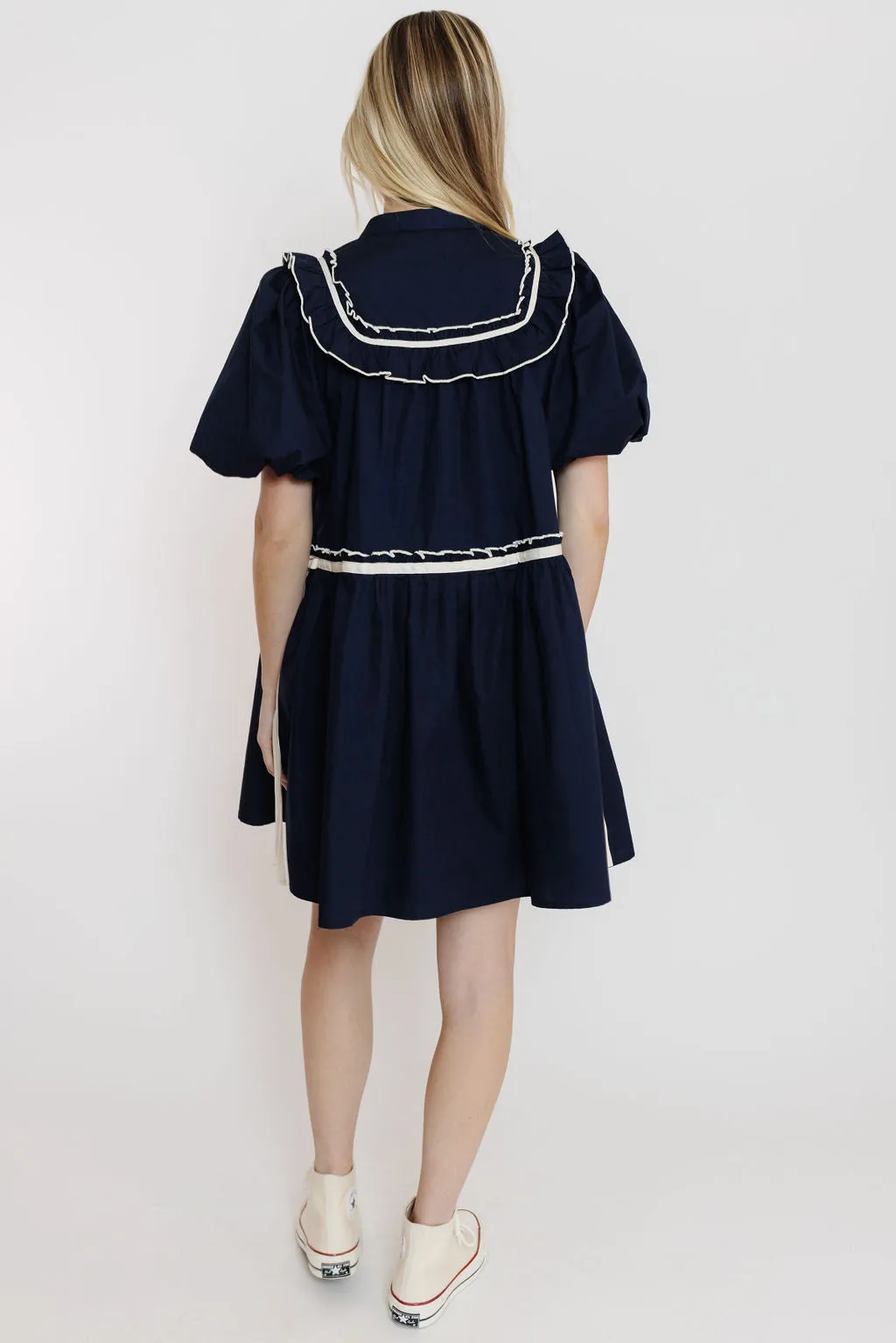 Greene Dress in Navy