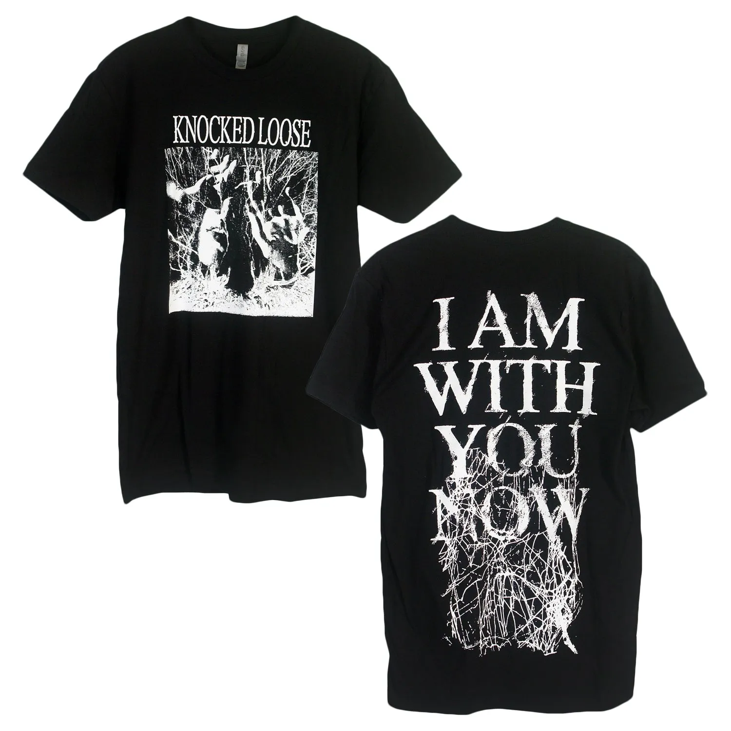 I Am With You Now Black - Tee