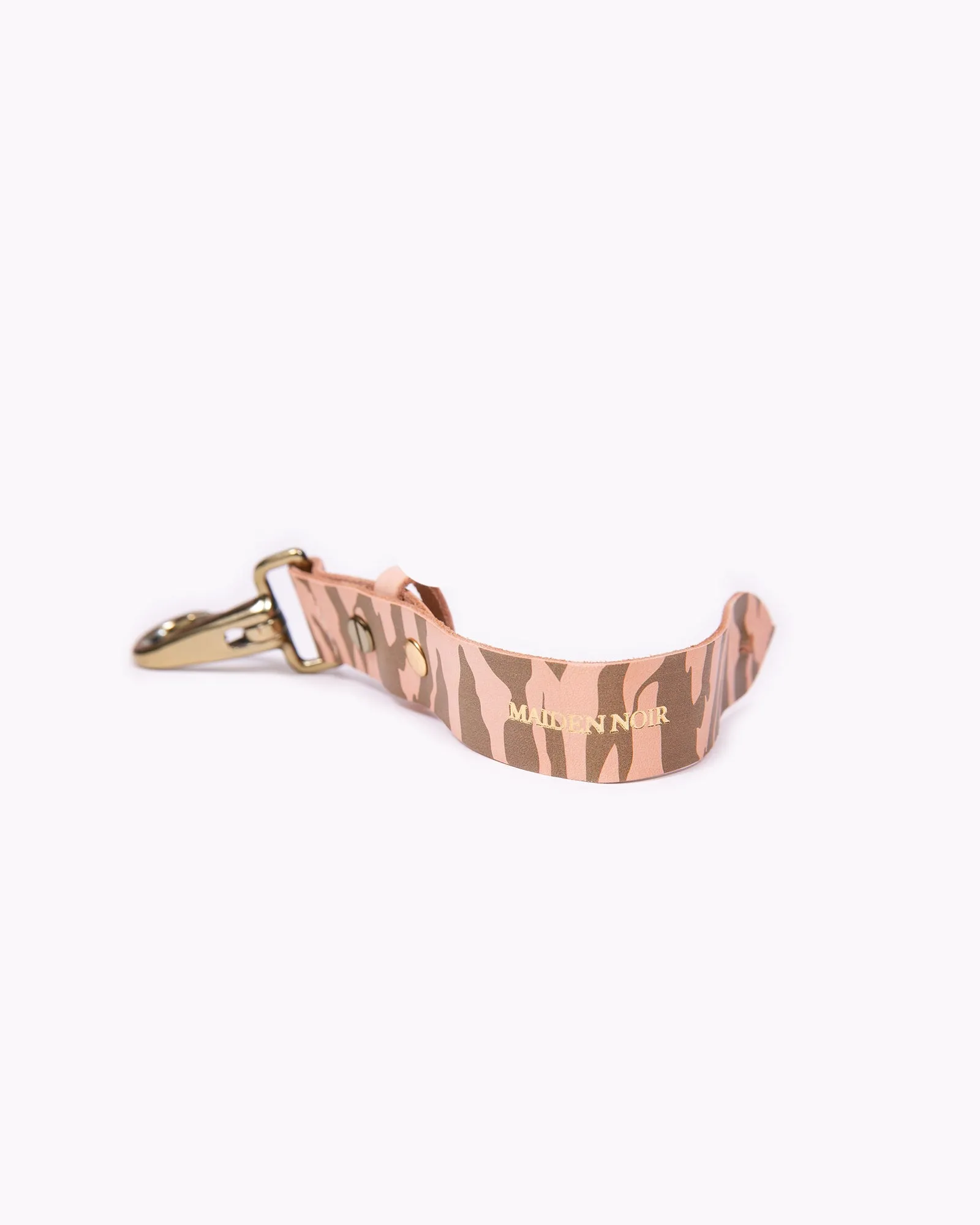Leather Key FOB - Camo