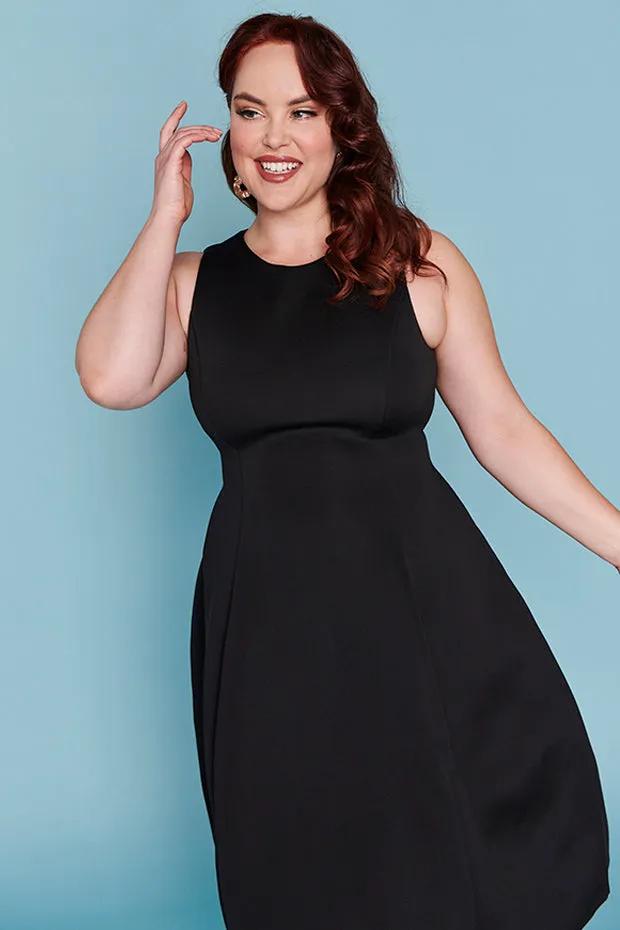 Lucca Black Party Dress