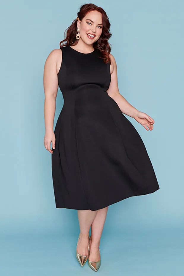 Lucca Black Party Dress
