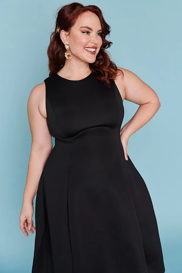 Lucca Black Party Dress