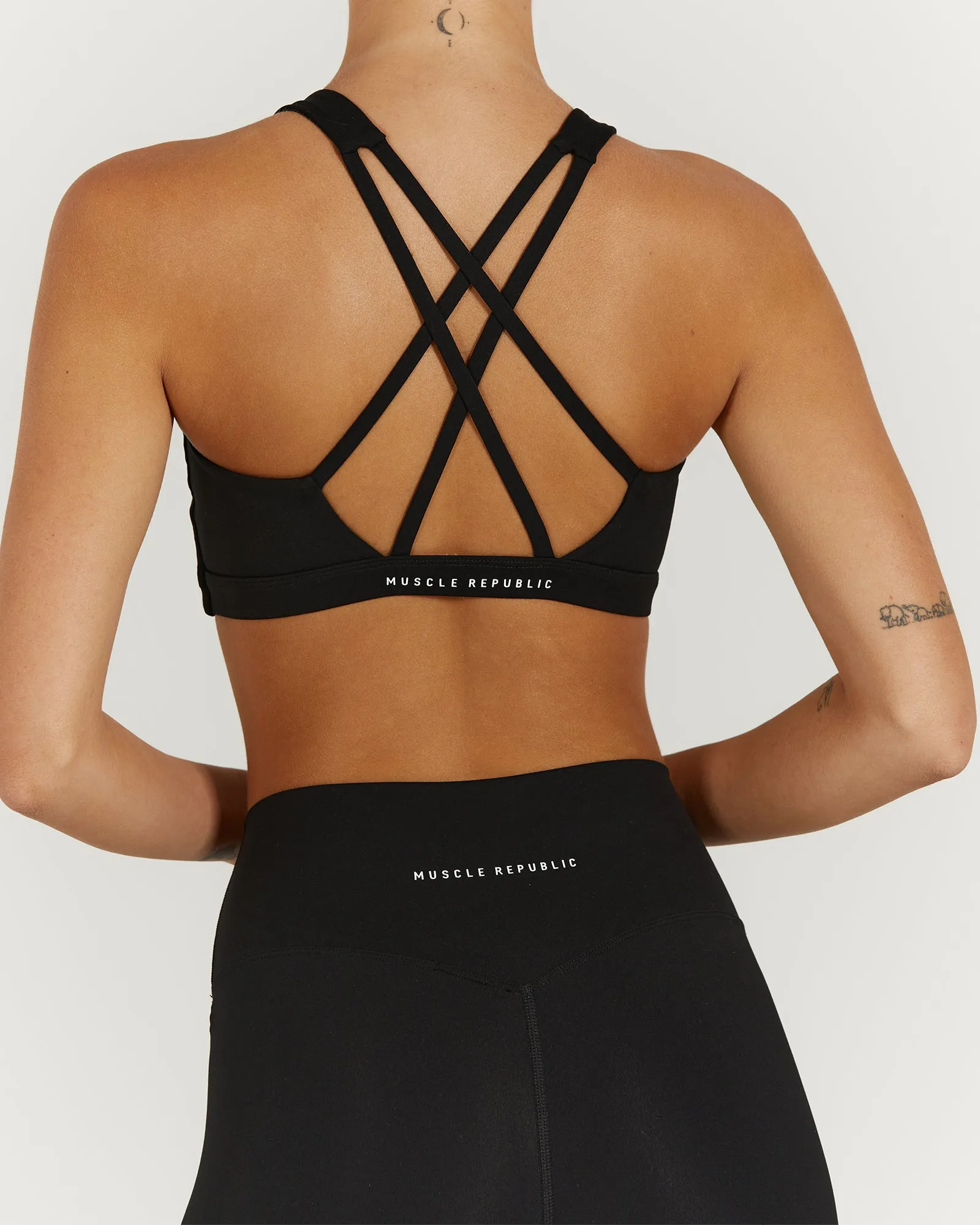 LUXE TESSA BRA - BLACK