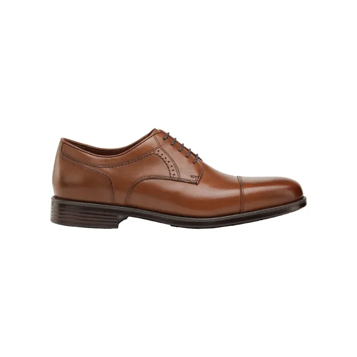 Mens Johnston & Murphy XC4® Branning Cap Toe Waterproof Tan