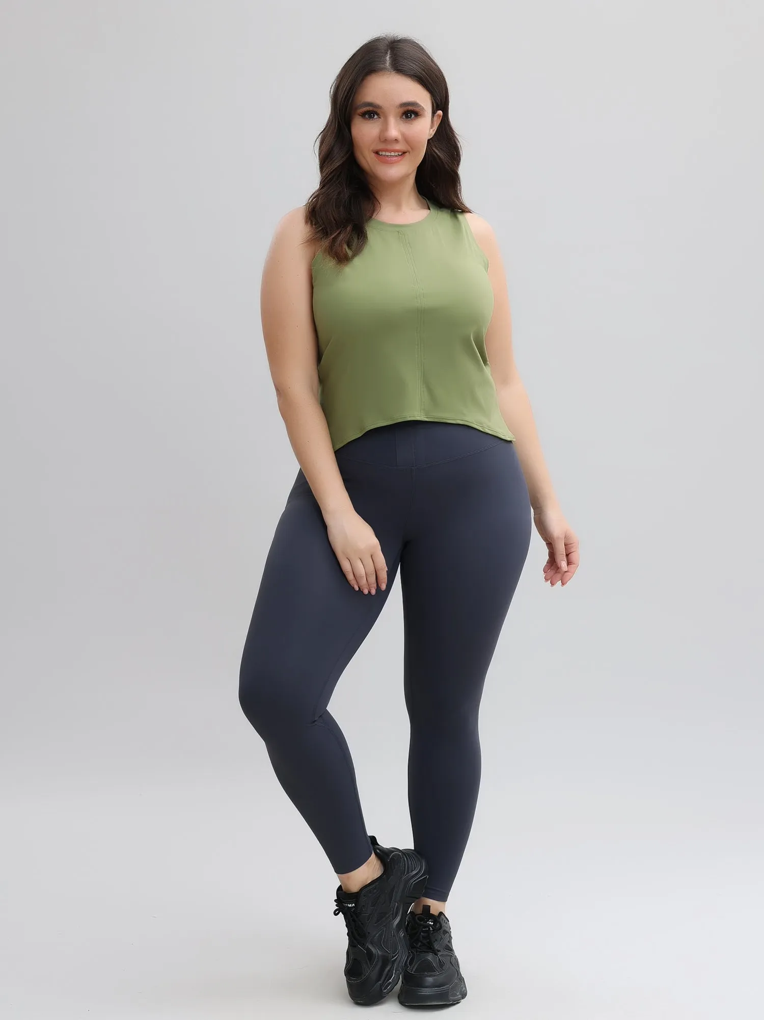 Midsize Loose Skin-Friendly Sleeveless Yoga Tank Top