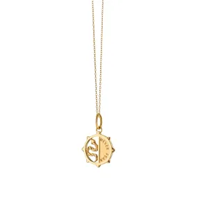Mini "Never Fear" Snake Medallion
