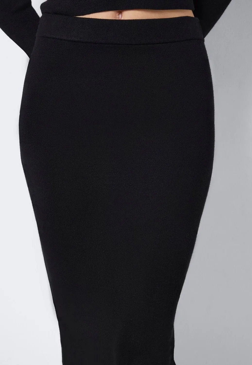 Noisy May - Jaz Midi Black - Skirt
