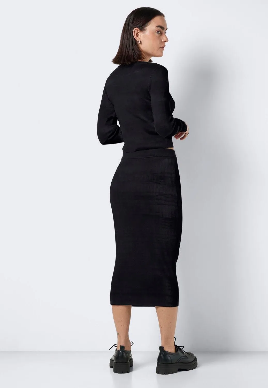 Noisy May - Jaz Midi Black - Skirt