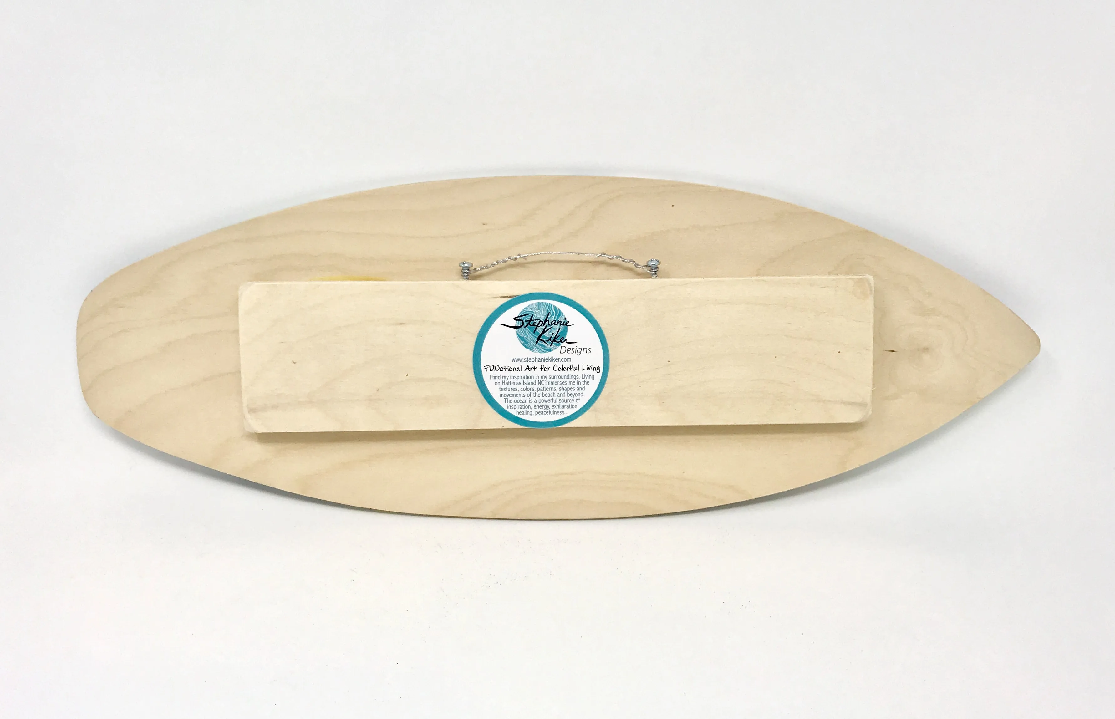 Ocean Life Surfboard Wall Art