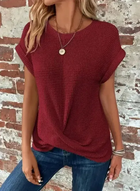 Oversized Knit Vest