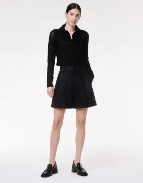 Pleated Shorts