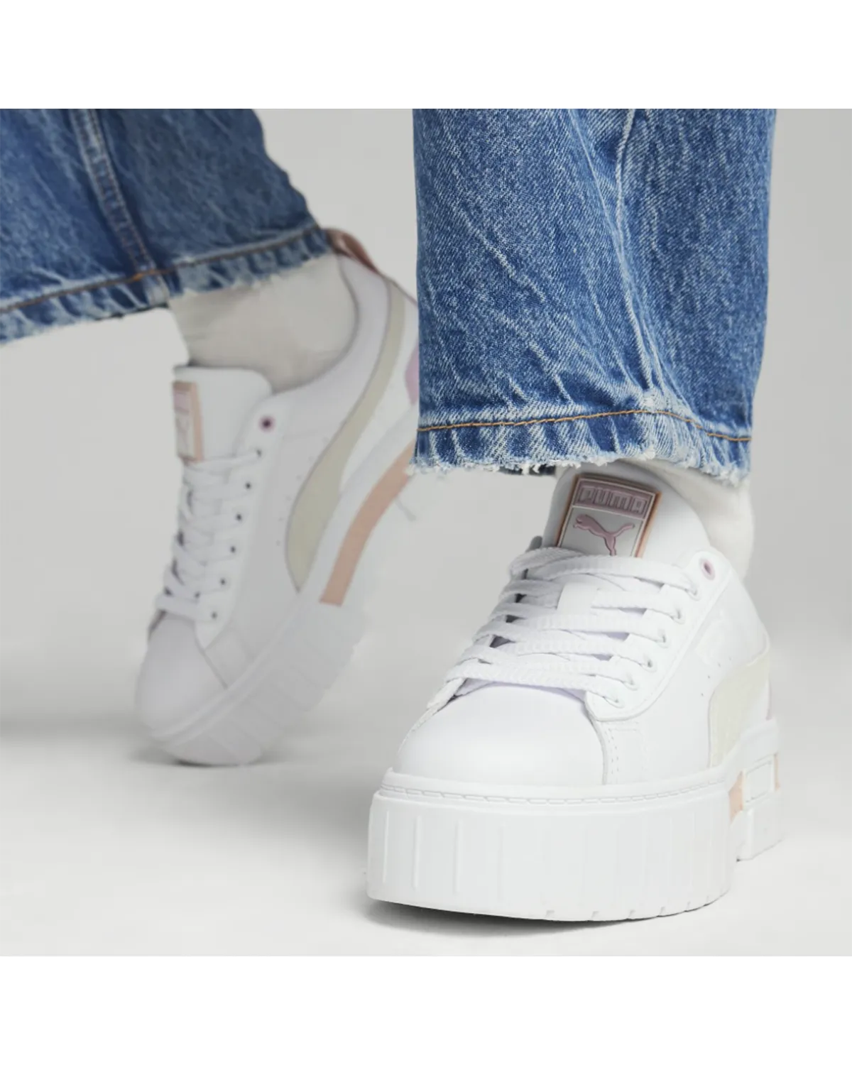 Puma Mayze Sneaker - Puma White/Rose Quartz