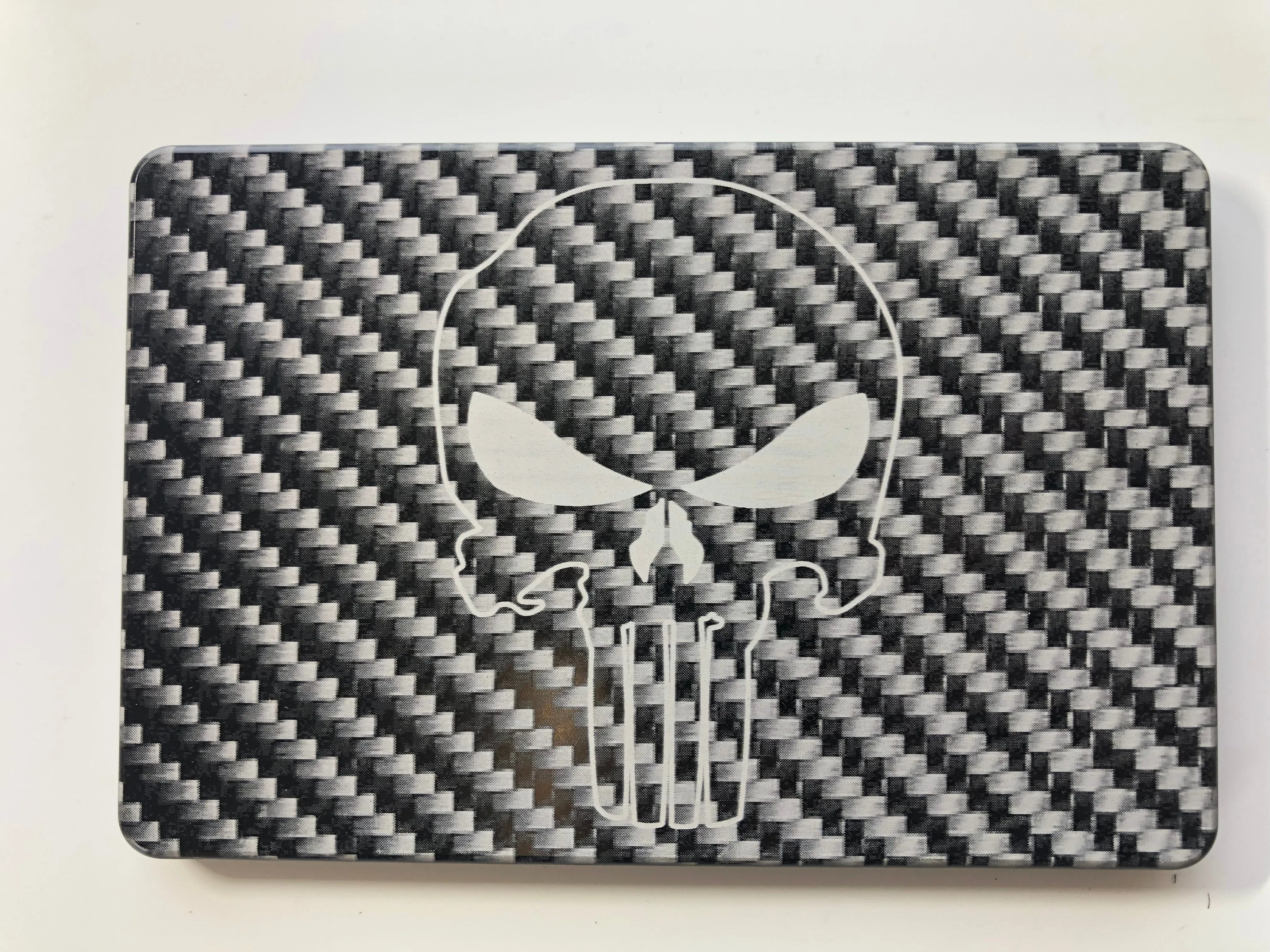 Punisher Carbon Fiber Design Hitch Cover