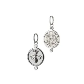 "Queen Bee" Charm with Sapphires