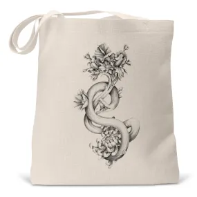 "Sacred Life" - Small Linen Tote