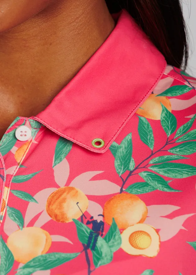 "That's A Peach, Hon" Women's Polo