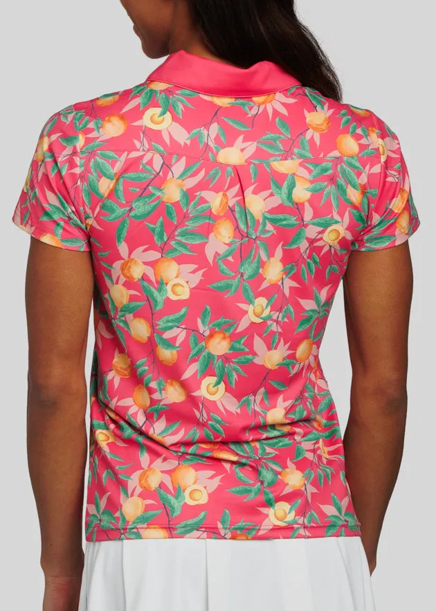"That's A Peach, Hon" Women's Polo