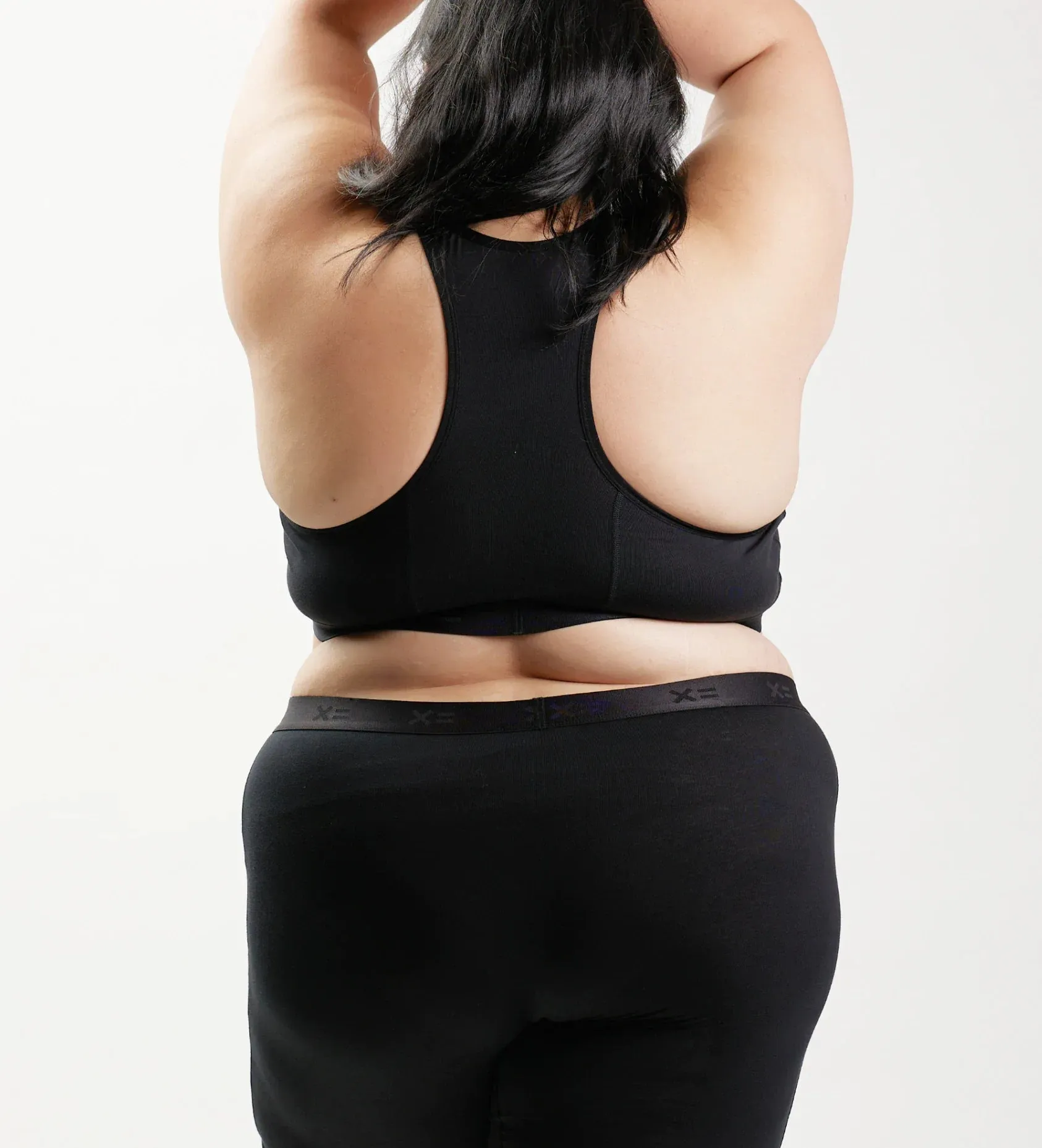 Racerback Soft Bra - Black Logo