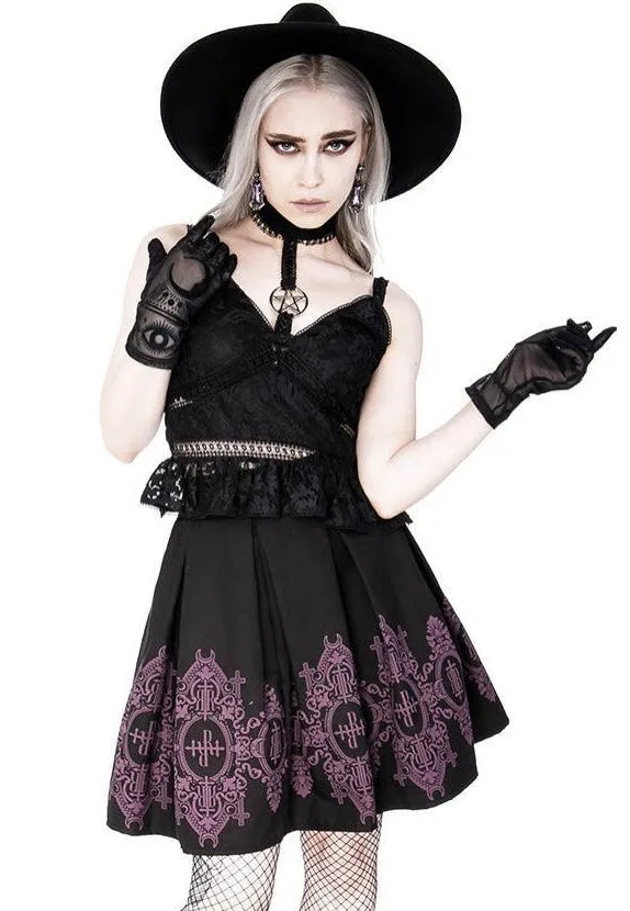 Restyle - Baroque Monogram Purple - Skirt