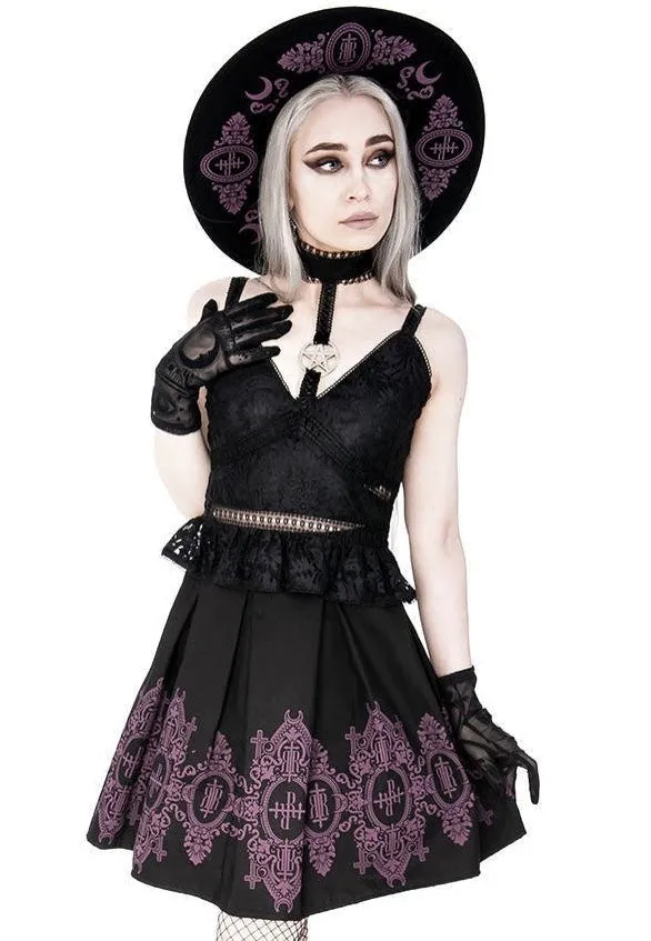 Restyle - Baroque Monogram Purple - Skirt