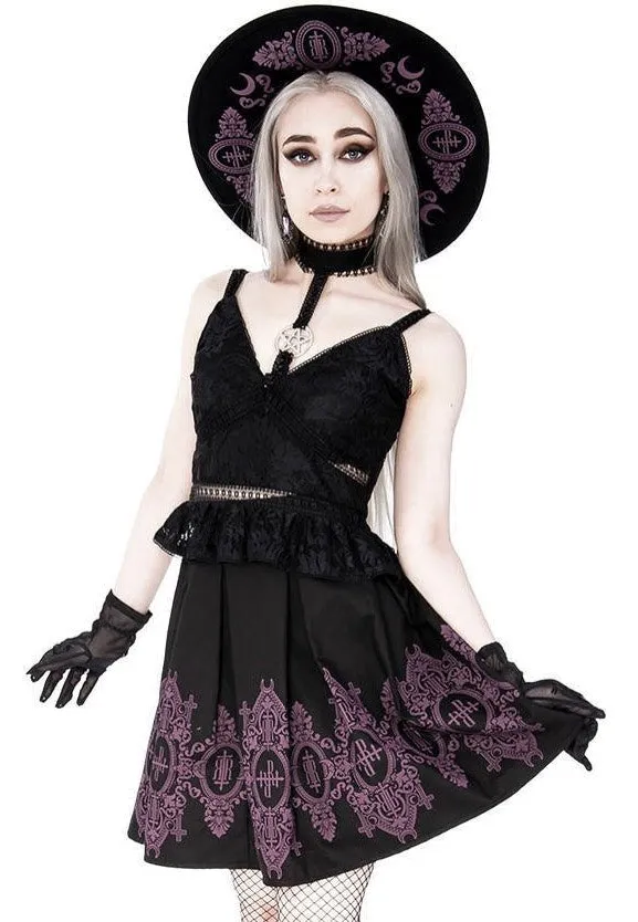 Restyle - Baroque Monogram Purple - Skirt