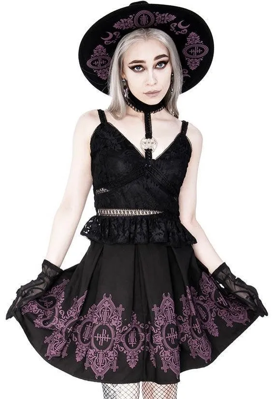 Restyle - Baroque Monogram Purple - Skirt