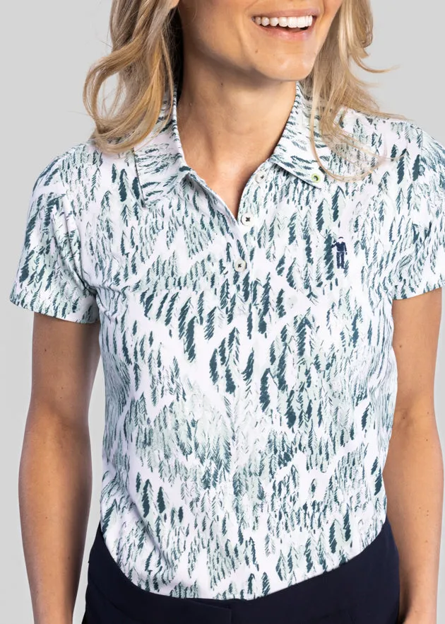 Slippery Slope Women's Polo | Forest