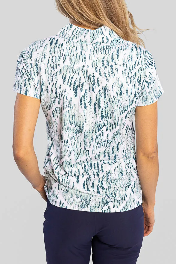 Slippery Slope Women's Polo | Forest