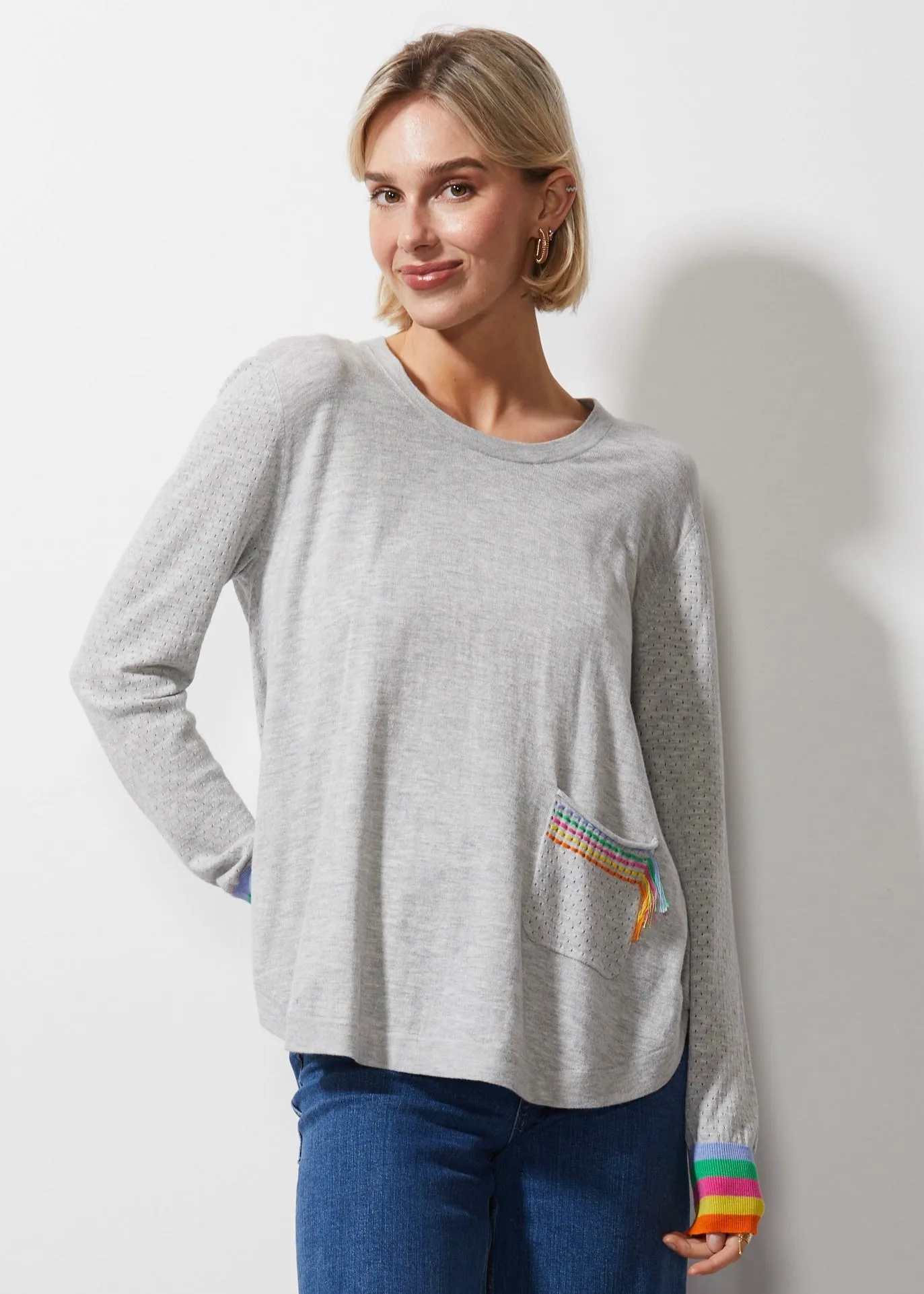 Stitches Summer Jumper -Marl
