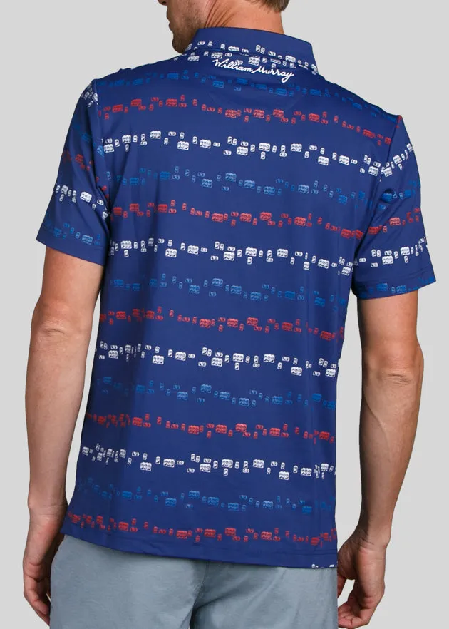 Suds & Stripes Men's Polo | Navy