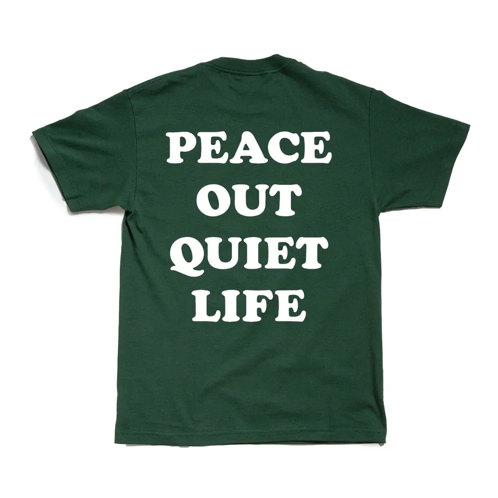 The Quiet Life - Peace Out Tee (Green)