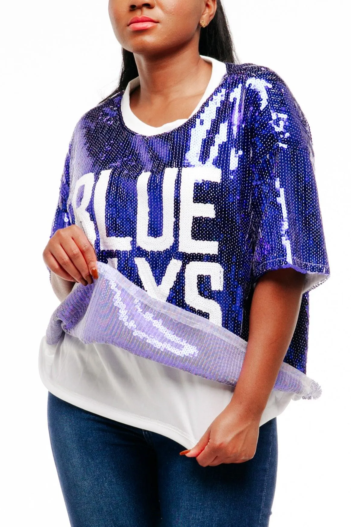 Toronto Baseball Sequin Shirt