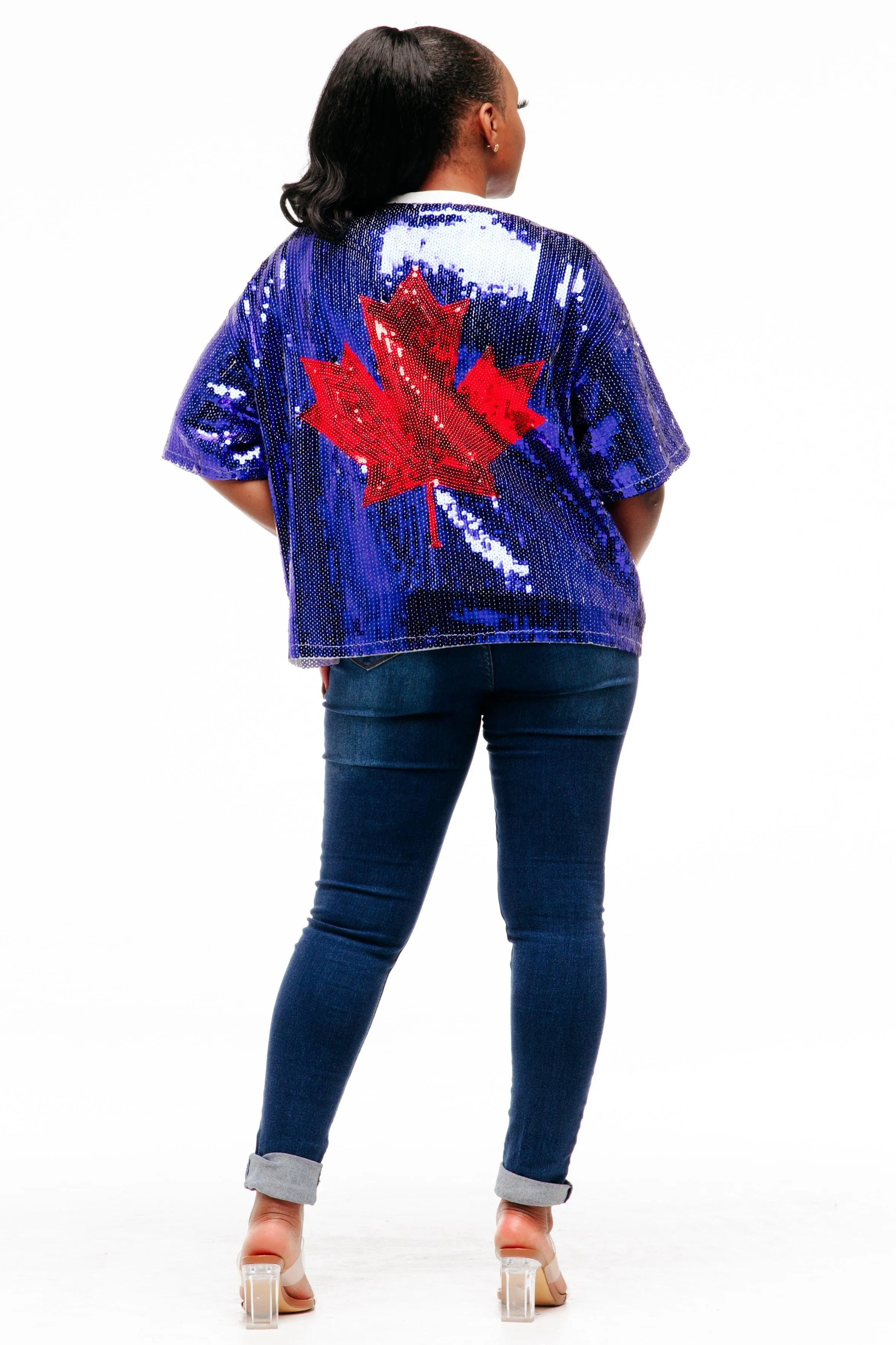 Toronto Baseball Sequin Shirt