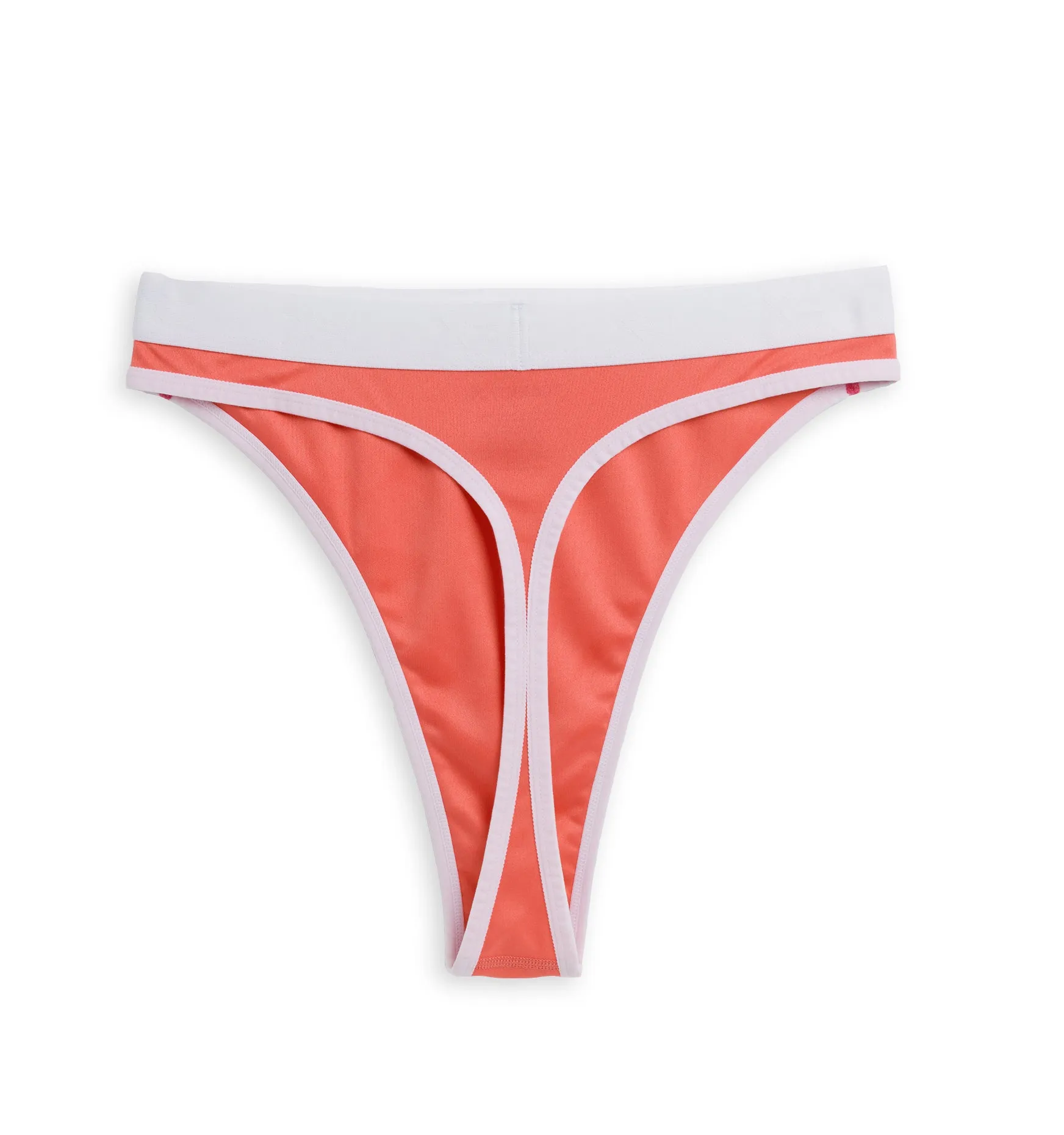 Tucking High Leg Thong LC - Sugar Coral