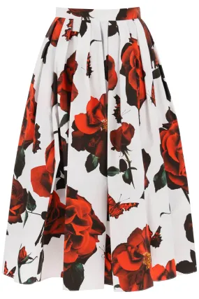 TUDOR ROSE PLEATED