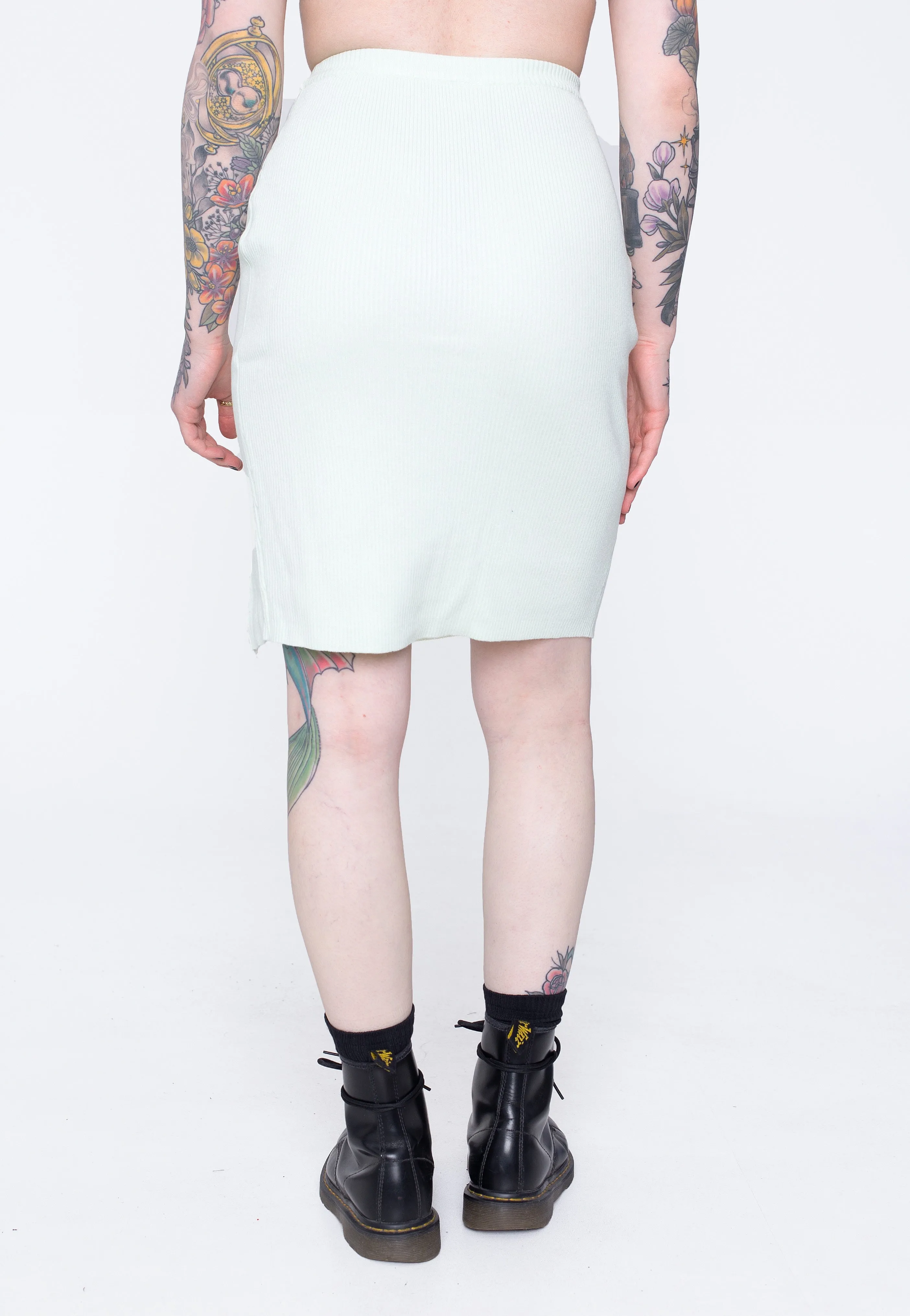 Urban Classics - Ladies Rib Knit Lightmint - Skirt